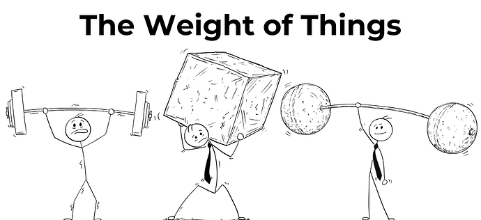 ML13- The Weight of Things