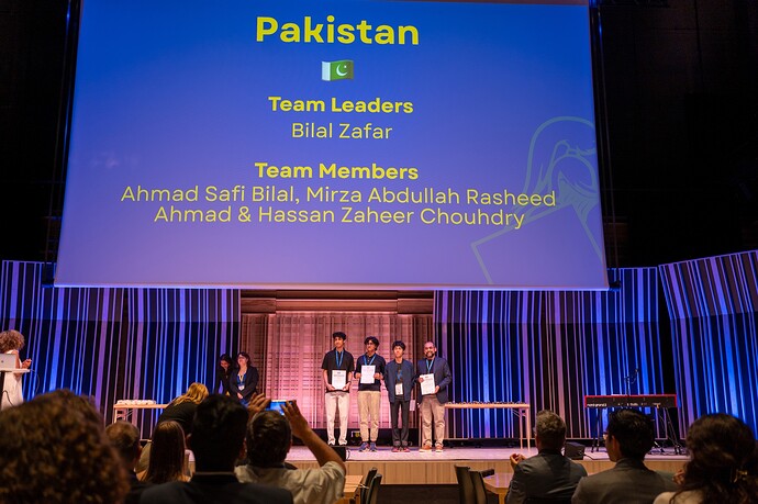 Team Pakistan at IYPT
